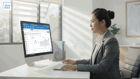 Animated SENBOX demonstration: Staff KPIs and professional development